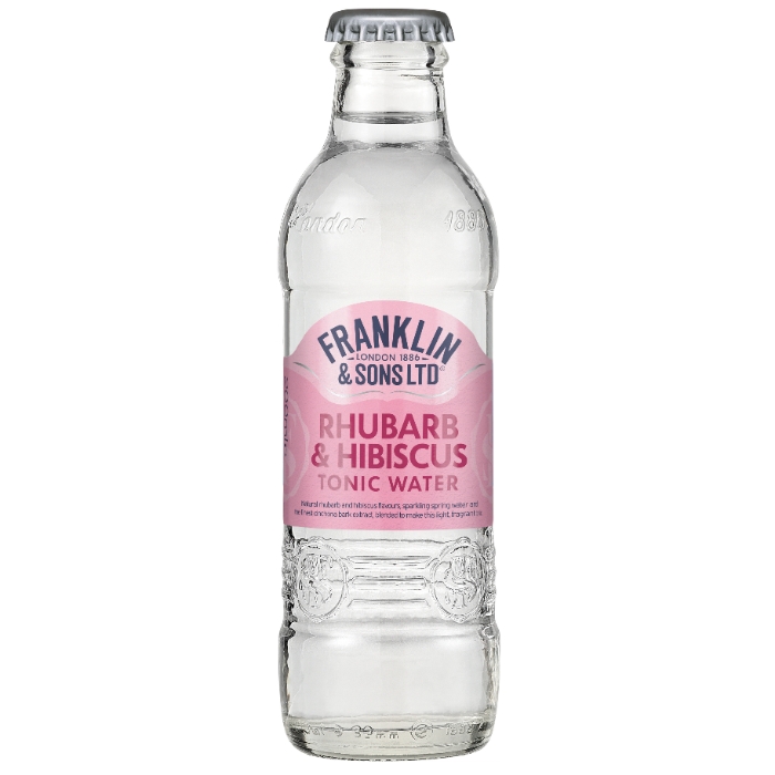 Rhubarb Hibiscus Tonic