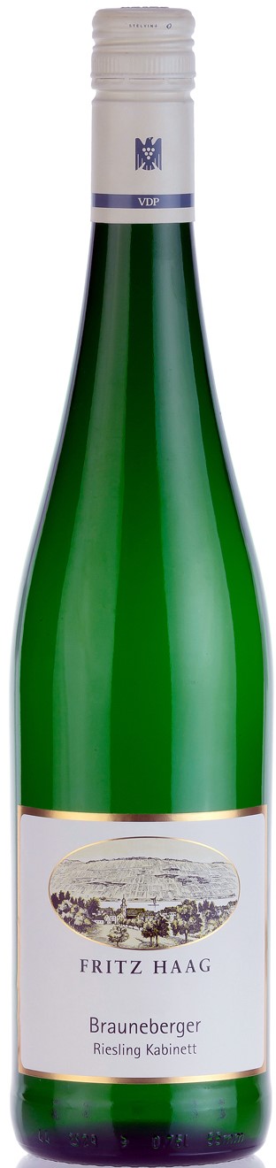 BRAUNEBERGER JUFFER RIESLING KABINETT GL VEGAN (Skruvkork)