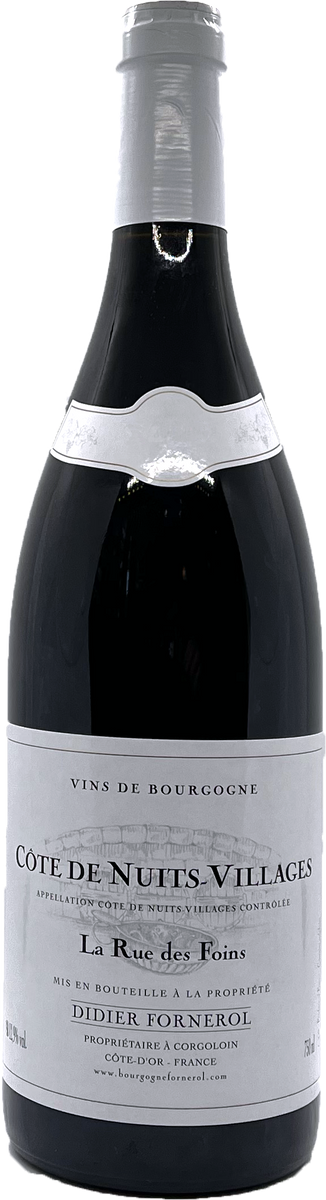 2019 Didier Fornerol Cote de Nuits La Rue des Foins