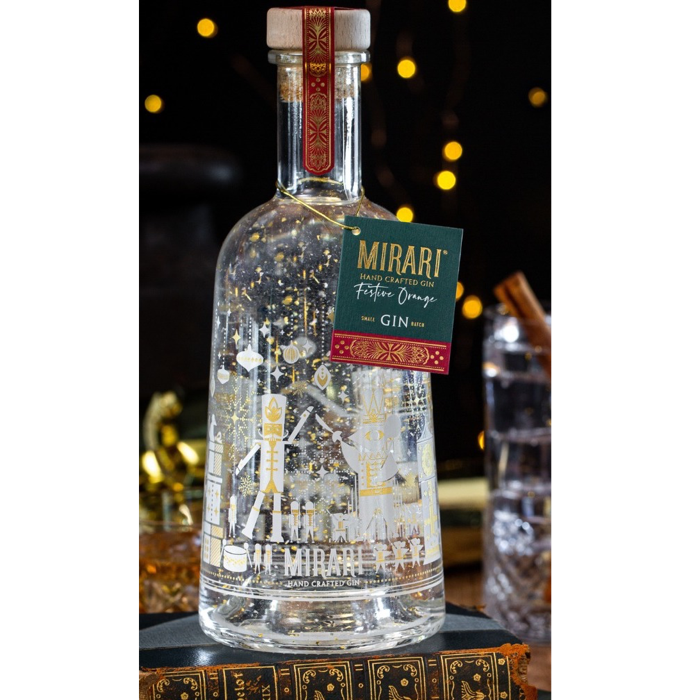 Mirari Gin - Festive Orange Snow Globe Gin 750ml