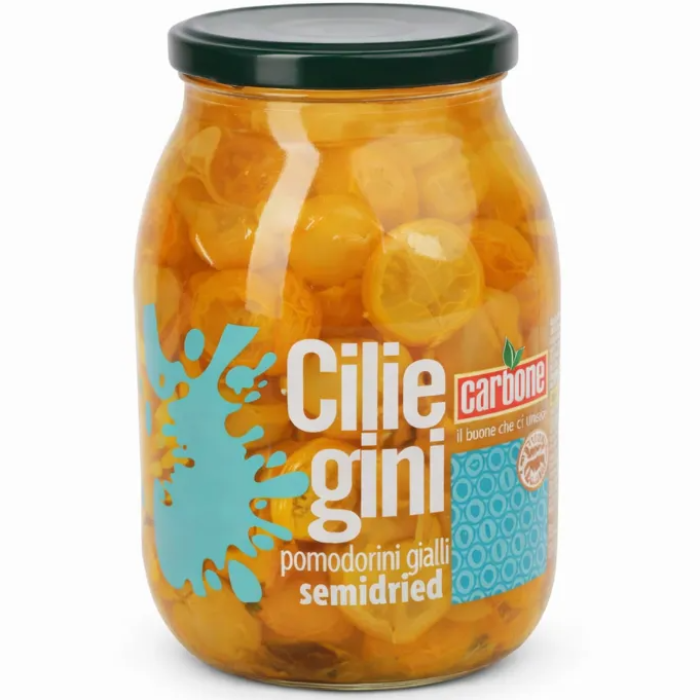 Gula Tomater, lätt soltorkade/semisecci