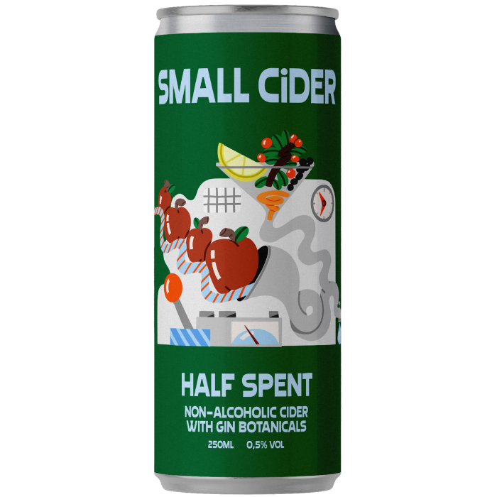 Half Spent Non-Alcoholic Cider