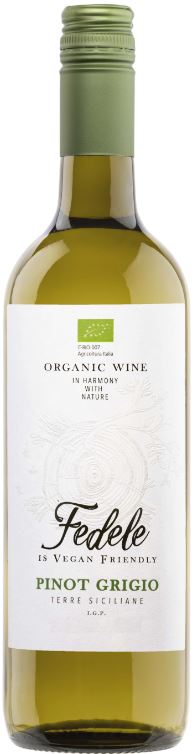 FEDELE CATARATTO PINOT GRIGIO EKO VEGAN (Skruvkork)