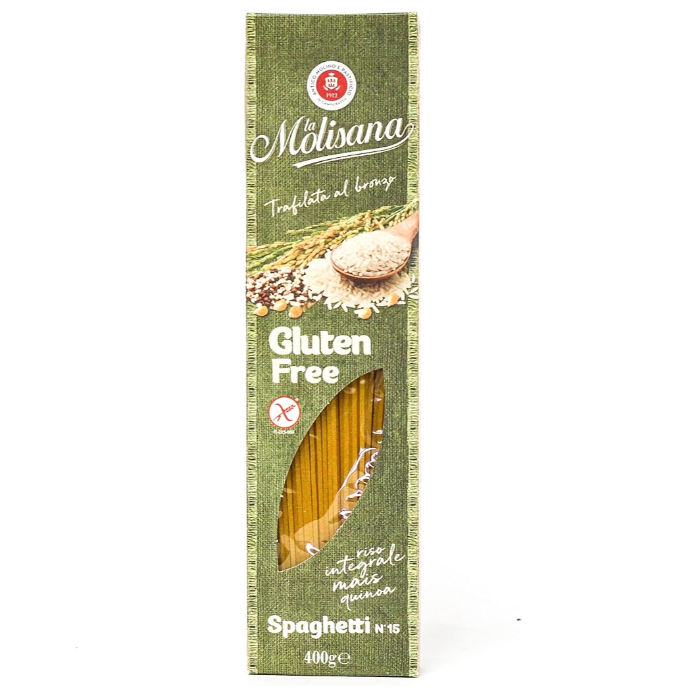 Spaghetti gluten free (La Molisana - 12 x 400gr, utgående)