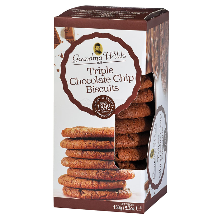 Grandma Wild's Triple Chocolate Chip Biscuits