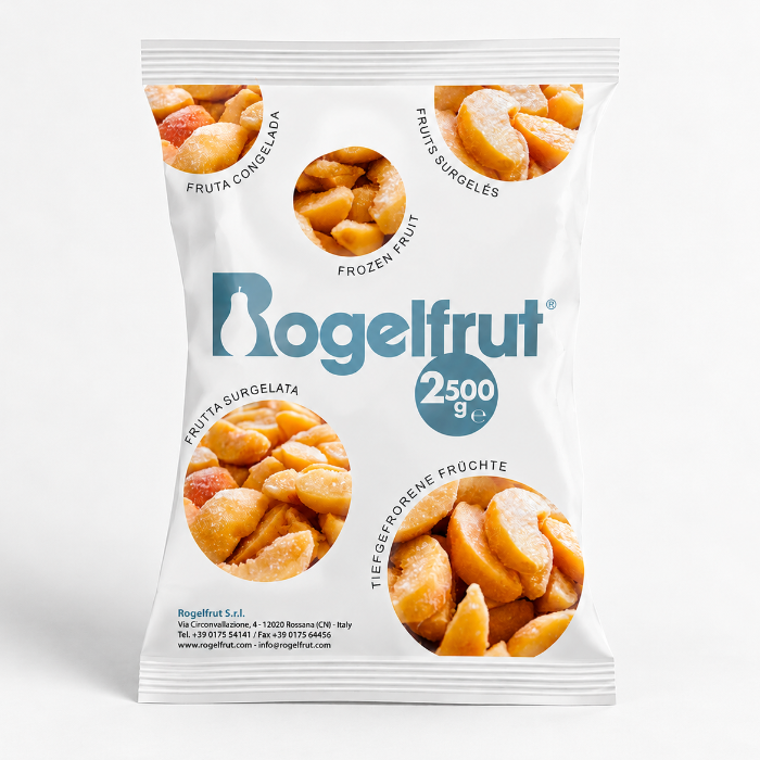 Persikor skivade frysta (RogelFrut - 10x1kg)