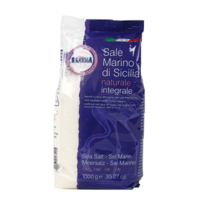 Oraffinerat finsalt (Sanima - 1kg påse