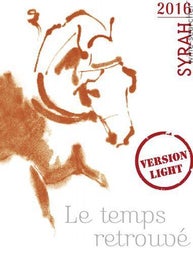 LE TEMPS RETROUVE - SYRAH 2017 VERSION LIGHT