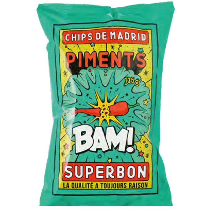 Superbon Chips Pimiento 135 g