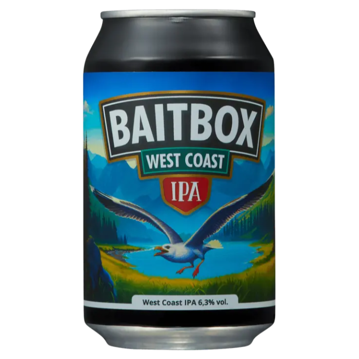 Baitbox West Coast IPA 330 ml 6,3 % BRK