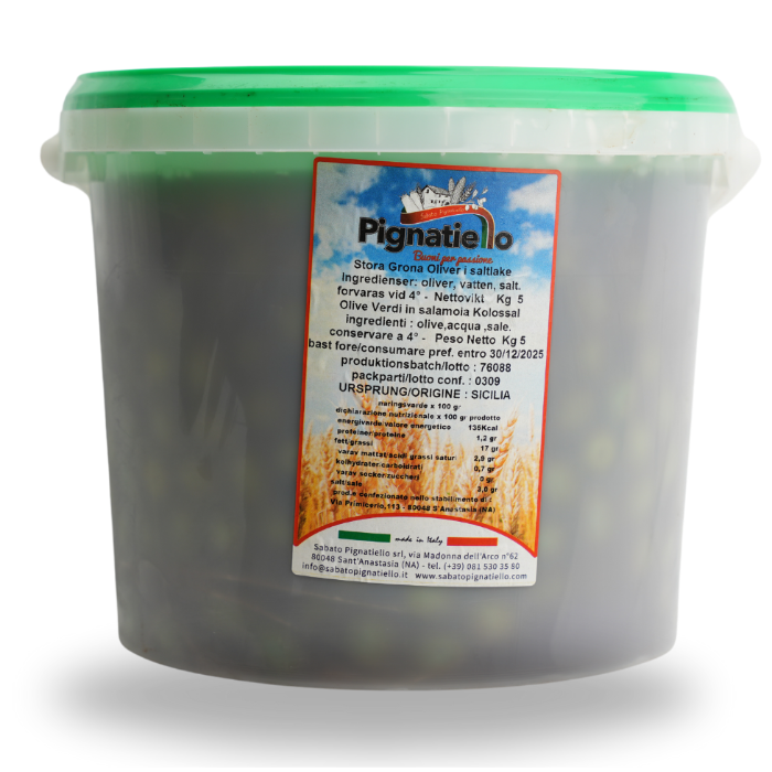 Oliver Gröna NOCELLARA (Pignatiello - 5kg)