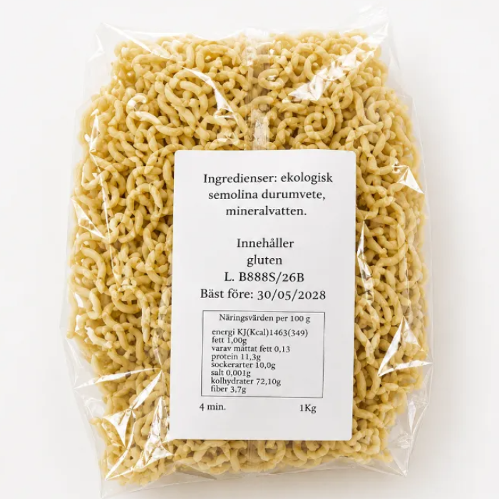 Pasta Gramigna Eko, 6x1kg/krt  (Pastificio Minardo )