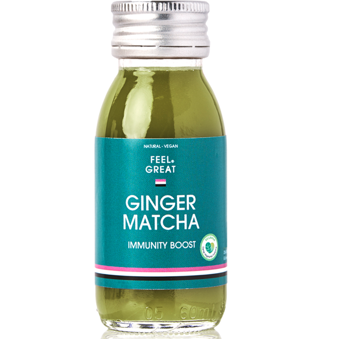 Shot Ingefära/Matcha