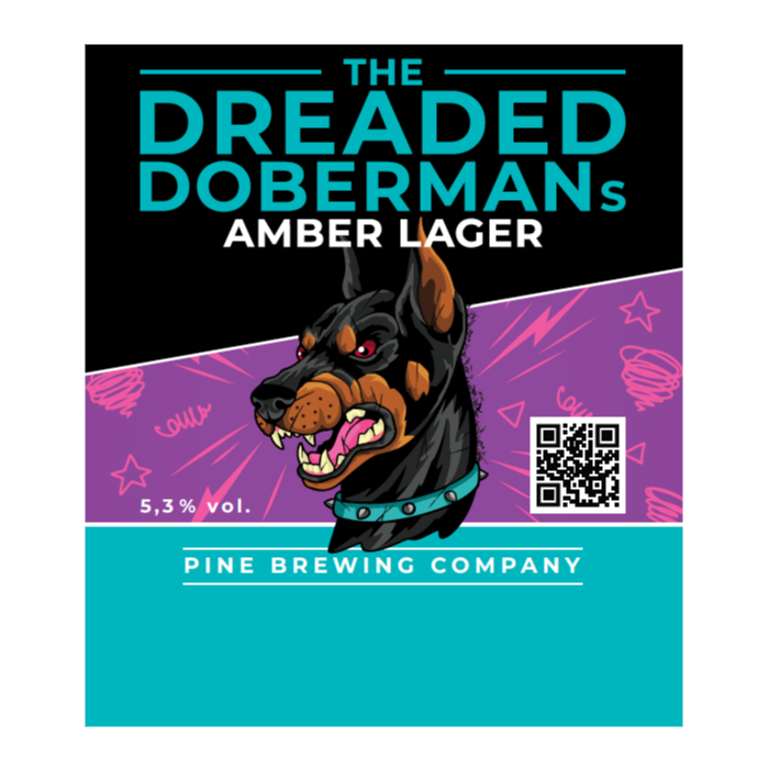 The Dreaded Doberman's Amber lager