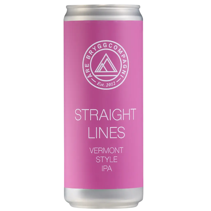 Straight Lines IPA 6,7% Burk 330 ml