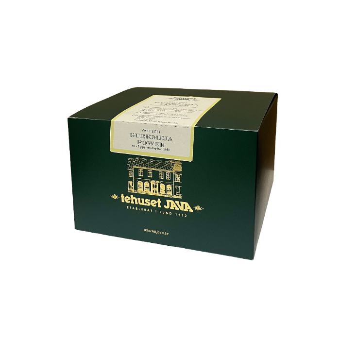 Gurkmeja Power 40-pack tepåsar i folie