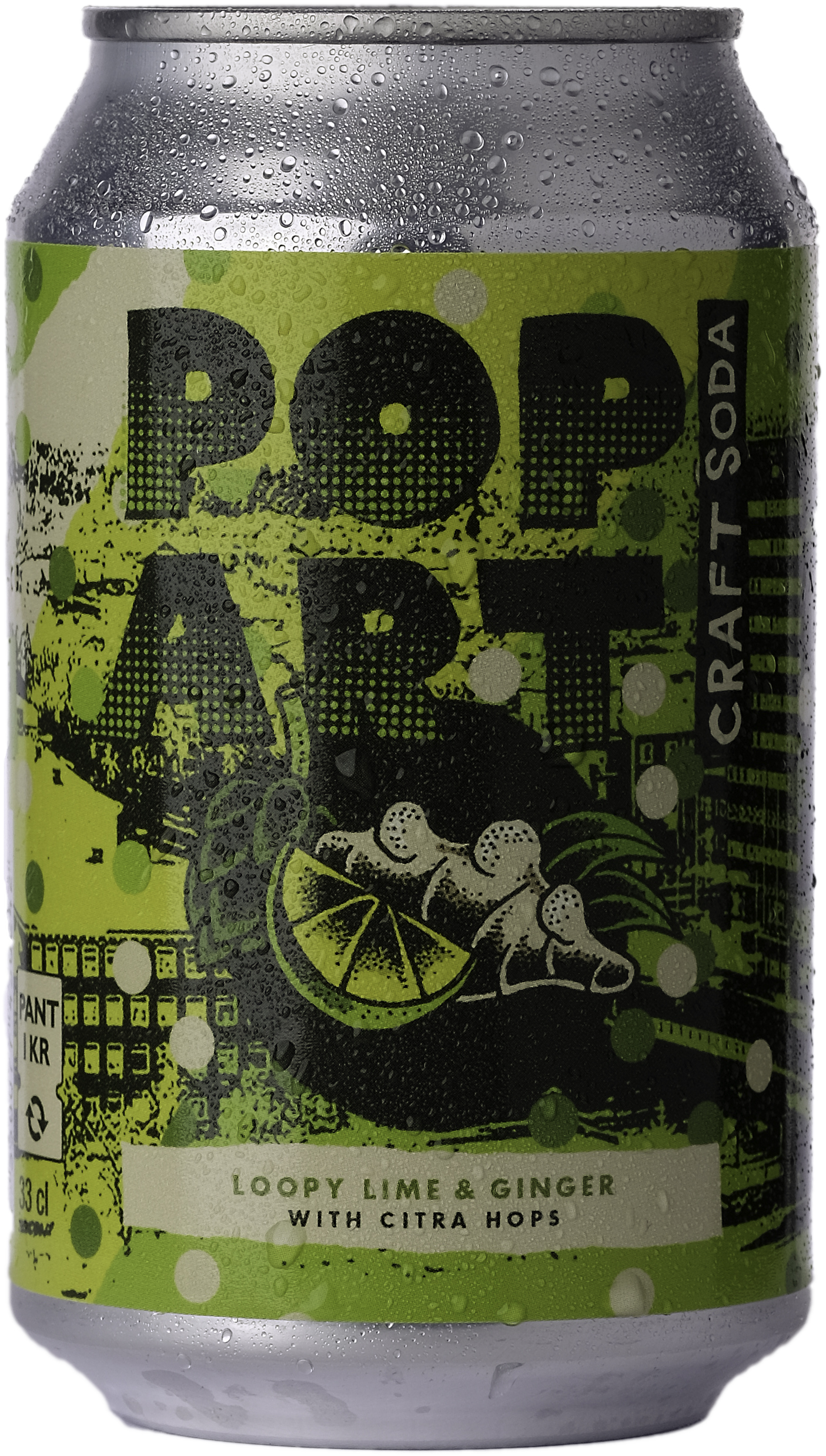 Pop Art Soda Loopy Lime & Ginger