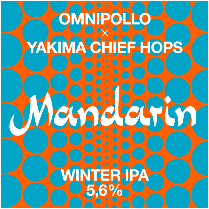 Omnipollo x Yakima Chief, Mandarin Winter IPA 5,6% (Fat 20L)