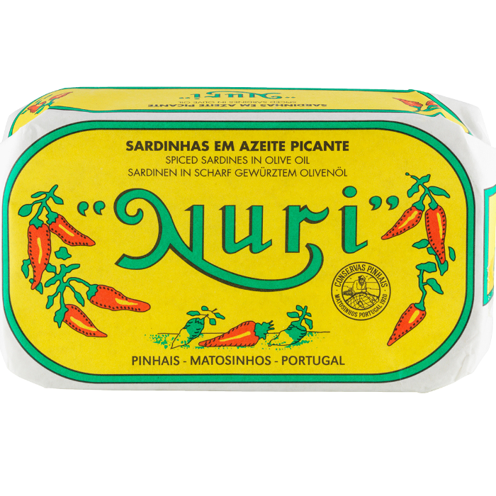 KRYDDIGA SARDINER I OLIVOLJA