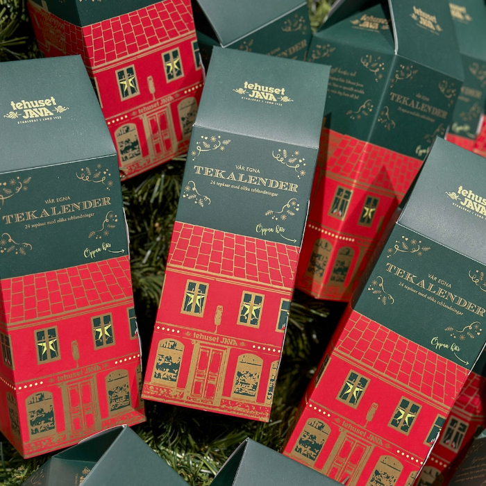 Tekalender 24 tepåsar