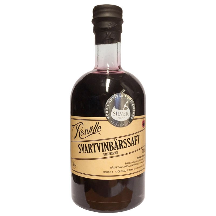 Kallpressad Svartvinbärssaft