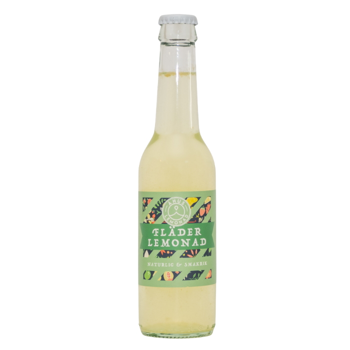 Lemonad Fläder 27,5cl 24fl/låda
