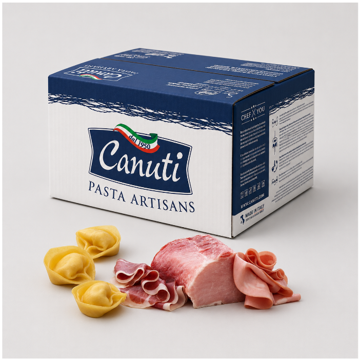 Tortellini alla Bolognese, 3X1 Kg/krt, Canuti