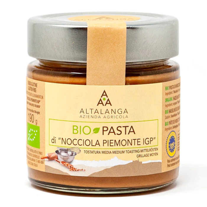 Hasselnötskräm, Eko ( Altalanga - 190 gr)