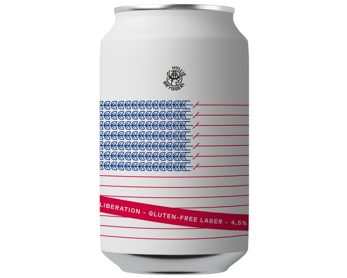 Hyllie Bryggeri Liberation Glutenfri 4,5% 33cl 24 burk