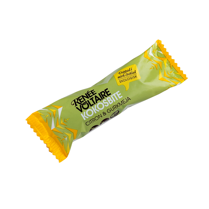 Kokosbite - Citron & Gurkmeja