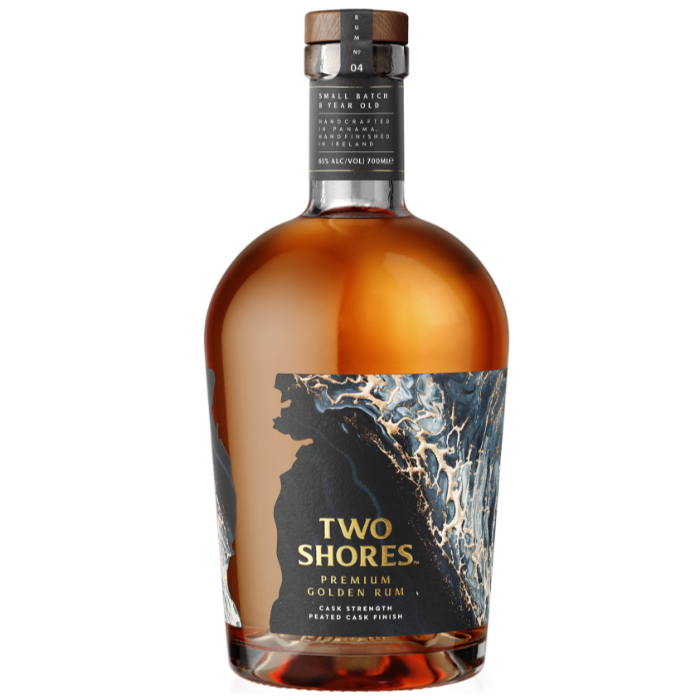 Two Shores Rum Peated Cask Finish 65 %