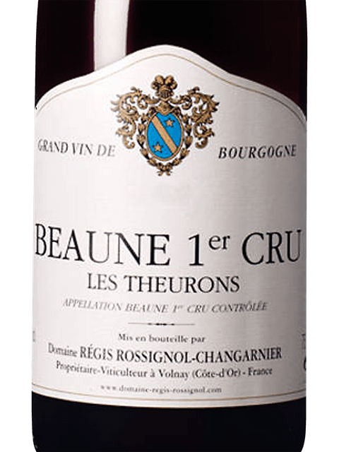 2017 Regis Rossignol Beaune Theurons 1er Cu