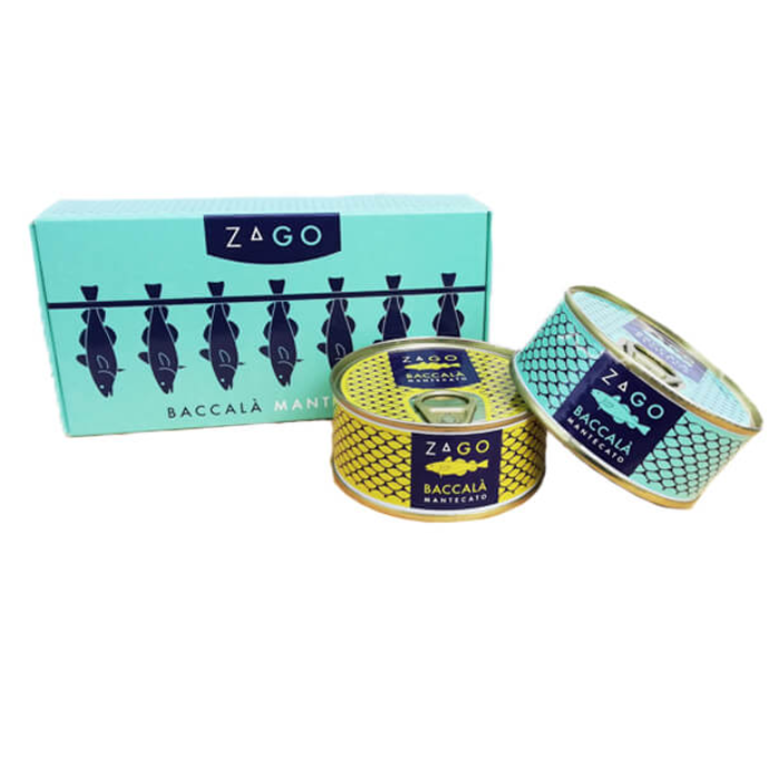 Baccalá mantecato ( Zago - 160 gr/burk 2 burk per ask