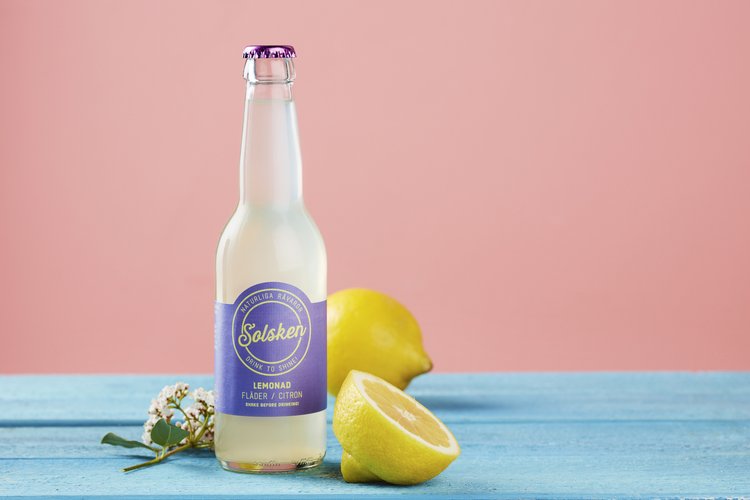 Lemonad Fläder/citron 33cl x 20st