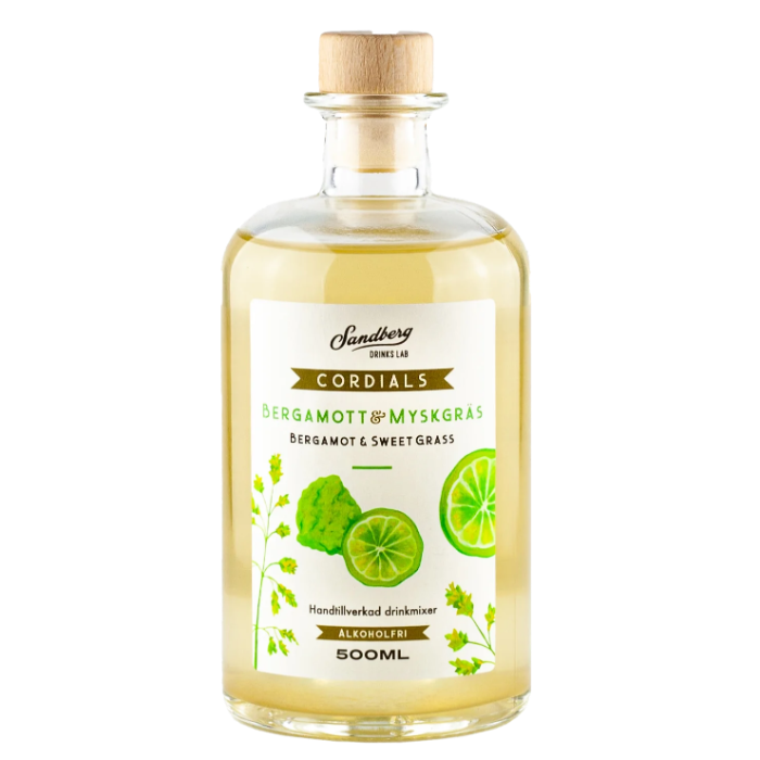 Bergamott & Myskgräs Cordial 50 cl