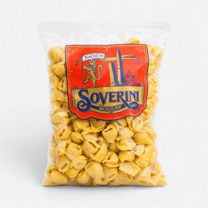 Tortellini Bolognesi, 10x500g. Soverini