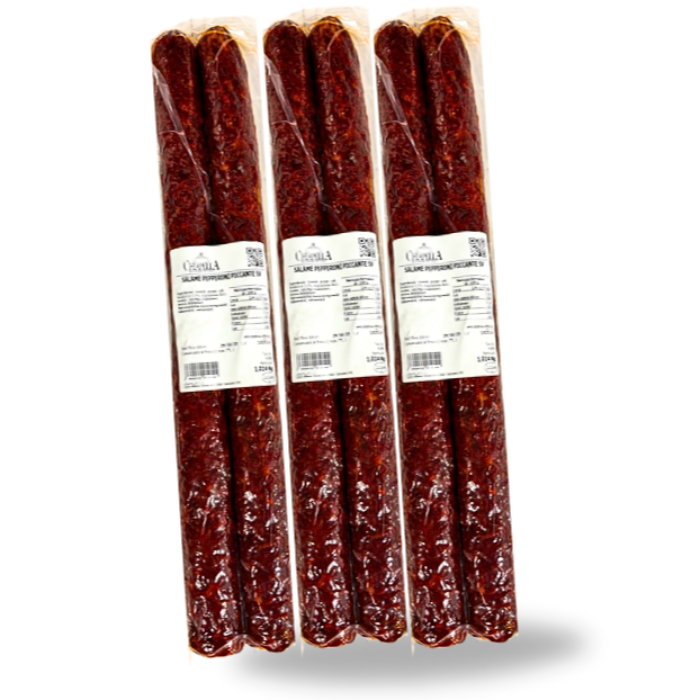 Salamino  pepperoni CHIAPELLA (Chiapella - 2x500 g) ca 16kg/krt