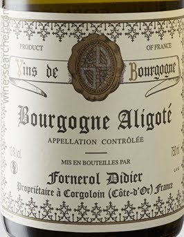 2016 Didier Fornerol Bourgogne Aligoté