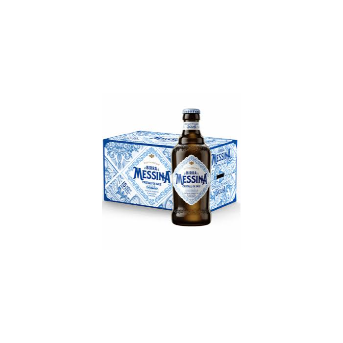Birra Messina - Lager ´´Cristalli di Sale´´ 50 CL 5%