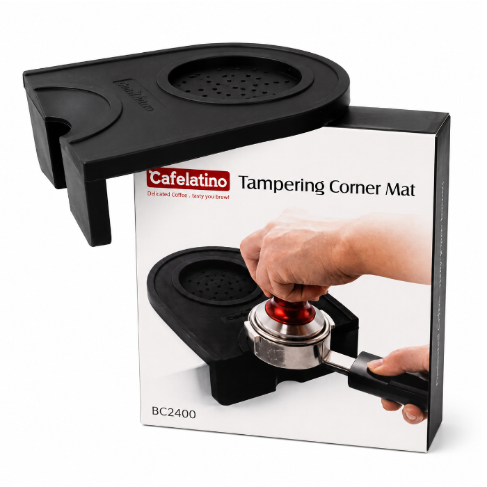 Tamper Mat Corner - Cafe De Tiamo