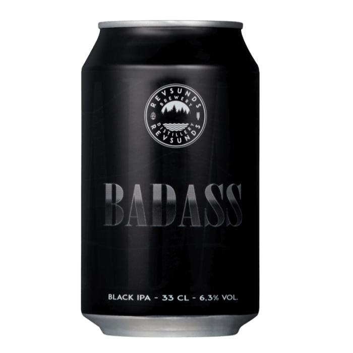Badass Svart IPA 6,3% 330ml BRK