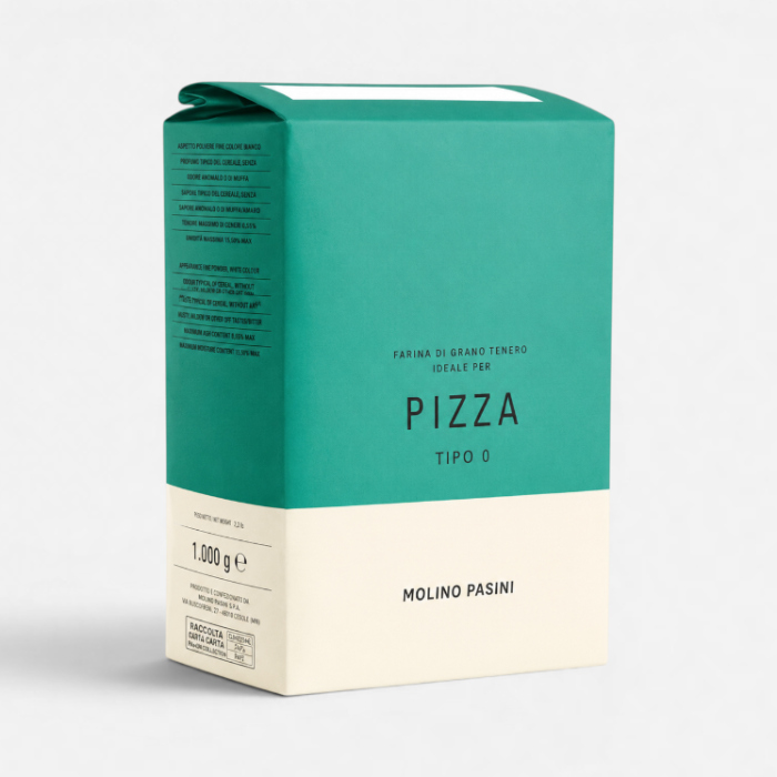 Mjöl PIZZA 0 (Pasini - 10x 1kg/kolli)