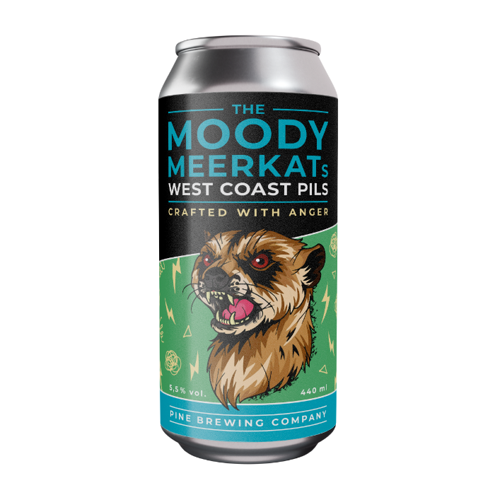 The Moody Meerkat West Coast Pils