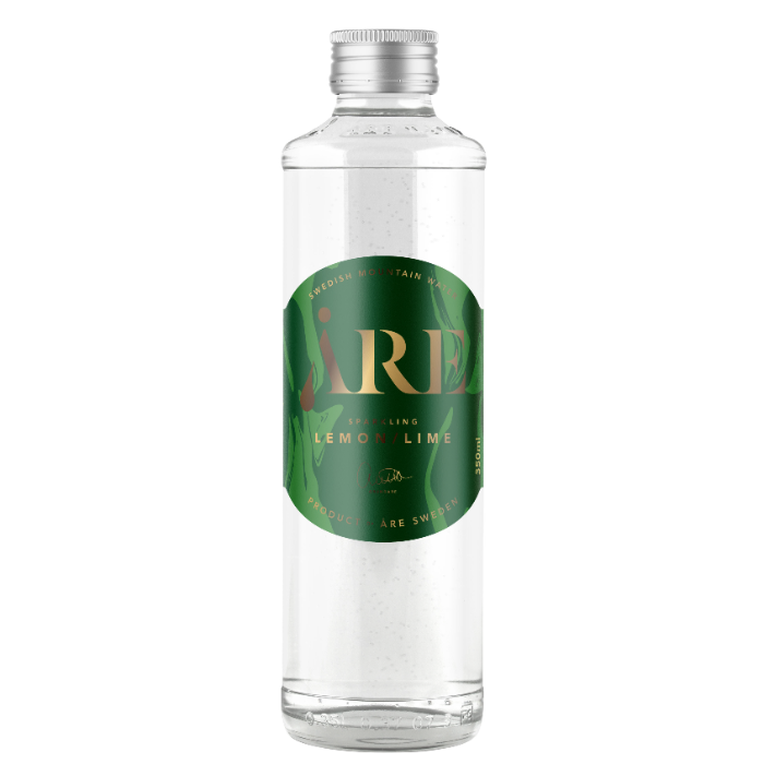 Åre Water - Kolsyrat Lemon/Lime 350ml Glasflaska