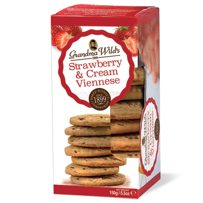 Grandma Wild's Strawberry & Cream Viennese