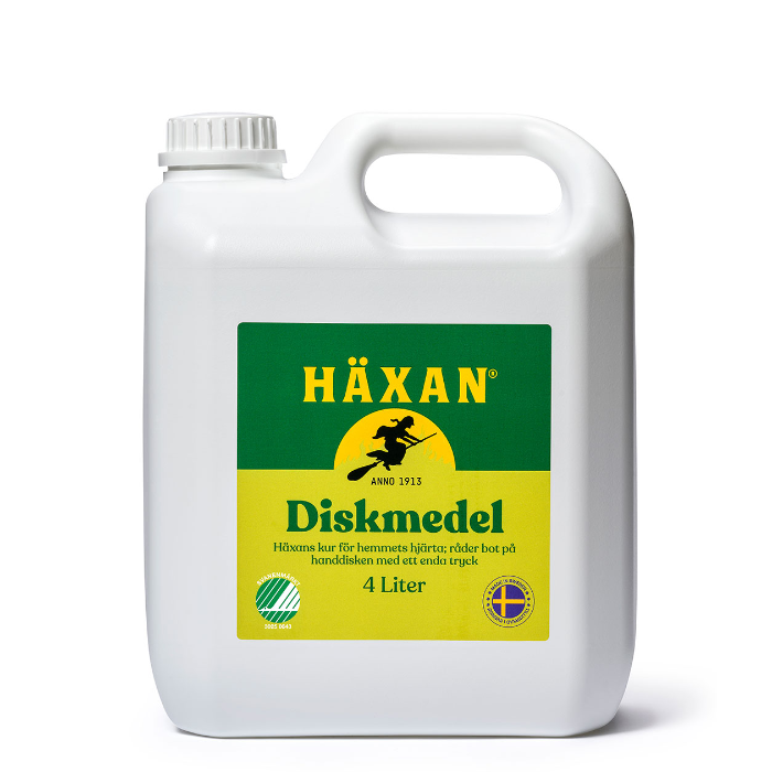 Häxan Refill 4L Diskmedel