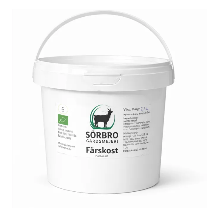 Färskost Naturell Eko (Sörbro - 2,2kg)
