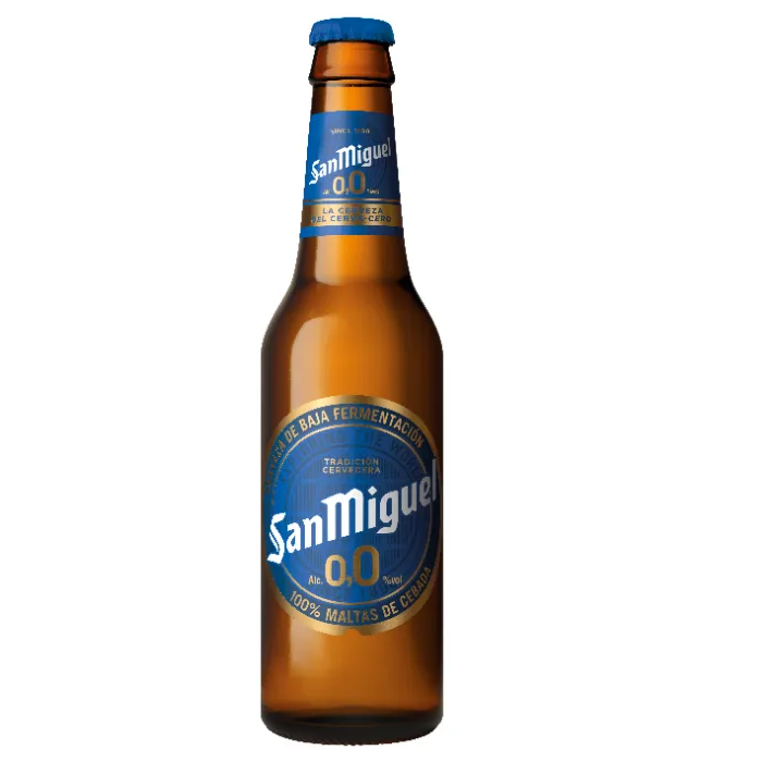 San Miguel 0,0% (Flaska 330 ml)