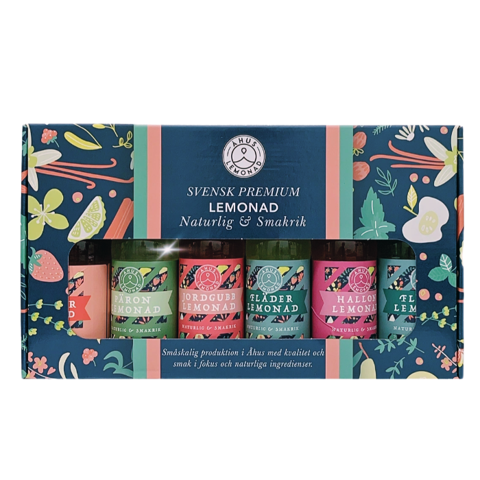 Presentbox Lemonad 6 flaskor