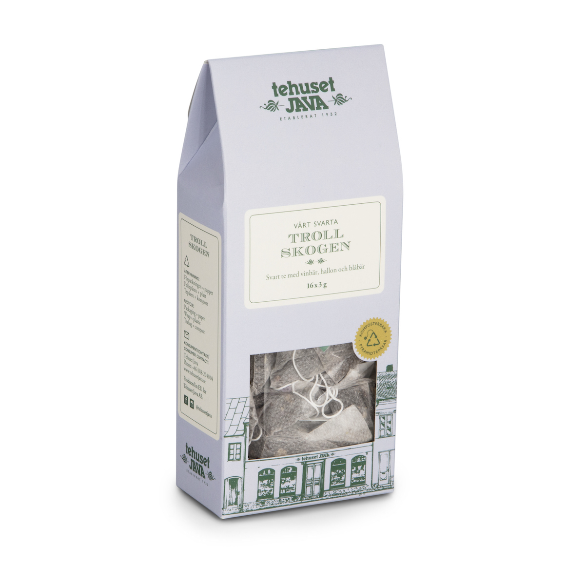 Trollskogen 16 pack Tepåsar
